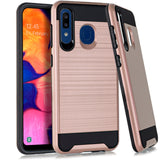 Asmyna Brushed Case for Samsung A50/A20 - Rose Gold