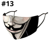 Adult Face Mask Washable (Horror Edition) - Design #15