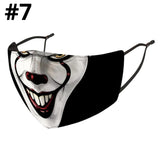 Adult Face Mask Washable (Horror Edition) - Design #2