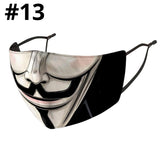 Adult Face Mask Washable (Horror Edition) - Design #4