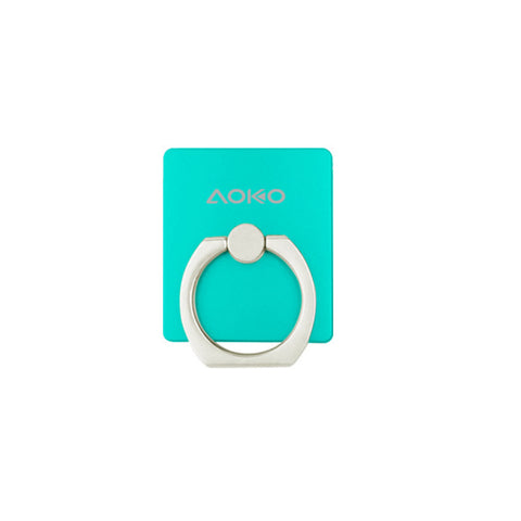 Aoko Universal Ring Grip w/ Stand Holder-Teal