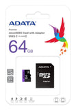 AD - Premier Class 10 MicroSD Memory Card - 64GB