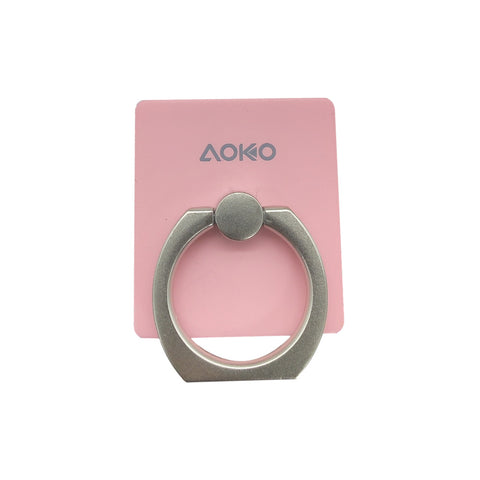 Aoko Universal Ring Grip w/ Stand Holder-Pink