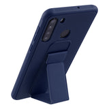 AR - Hybrid Cover w/Foldable Stand for Samsung Galaxy A21 - Navy