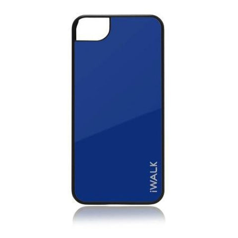 Bling Back Bumper Cases - iPhone 5 / 5S / 5SE - Mirror Shield Blue