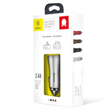 BS - Golden Contactor 2.4A Dual USB Smart Car Charger