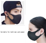 Fashion Unisex Face Mask (Reusable) - Black