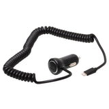 GR - (Apple MFi Certified) Coiled 10W Lightning Car Charger (1.4m)