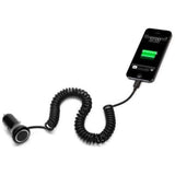 GR - (Apple MFi Certified) Coiled 10W Lightning Car Charger (1.4m)