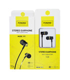 Foneng T18 Stereo Earphones (Bass Sub-Woofer) - White