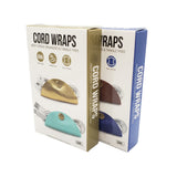 Gems Cord Wraps for Headphones & Cables - Brown/Blue