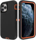 iPhone 11 Pro - Heavy Duty Rugged Case - Black/Orange