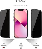 iPhone 13 Mini - 9H Privacy Tempered Glass (Pack of 10)