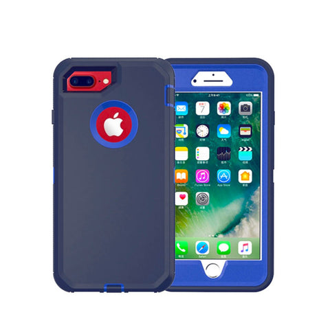 iPhone 6/7/8 Plus - Heavy Duty Rugged Case - Navy