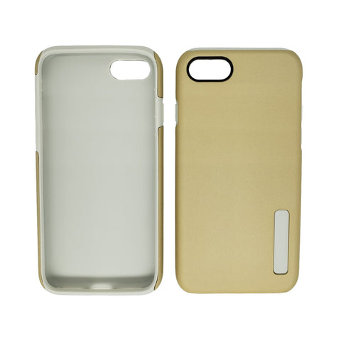 iPhone 6/7/8/SE - Dual Layer Protection Case - Gold