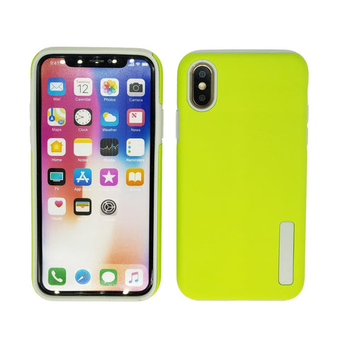 iPhone X - Dual Layer Protection Case - Green