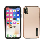 iPhone X - Dual Layer Protection Case - Rose Gold
