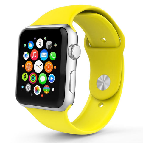 iWatch Silicone Band  - Yellow (38/40MM) Size