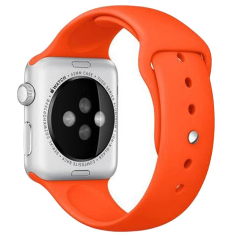 iWatch Silicone Band - Orange (38/40MM) Size