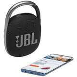 JL - Clip 4 Portable Bluetooth Speaker - Black