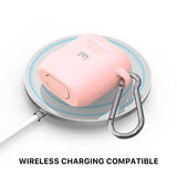 MB - Gummy Series Case w/ Strap for Airpods 1 & 2 - Pink