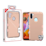 MB - Hybrid Protector Cover for Samsung Galaxy A11 - Rose Gold