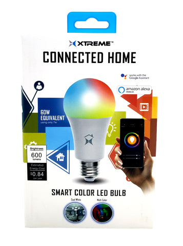 Xtreme Connected Home Smart LED Bulb - Multi-Color