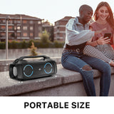 MB - Throwback Waterproof Bluetooth Speaker - Black