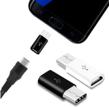 Micro USB to Type-C Adapter (Bulk) - Black