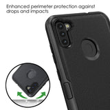 MB - Premium Protector Cover for Samsung Galaxy A11 - Black