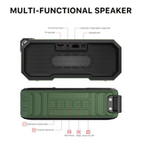 MB - Outback Waterproof Bluetooth Speaker - Army Green