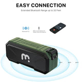 MB - Outback Waterproof Bluetooth Speaker - Army Green