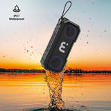 MB - Outback Waterproof Bluetooth Speaker - Black