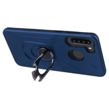 MB - Premium Cover w/ Ring Stand & Bottle Opener for Samsung Galaxy A21 - Blue