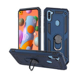 MB - Premium Cover w/ Ring Stand for Samsung Galaxy A11 - Navy