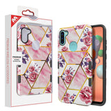 MB - Premium Protector Cover for Samsung Galaxy A11 - Rose Marble