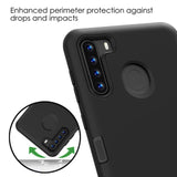 MB - Premium Protector Cover for Samsung Galaxy A21 - Black