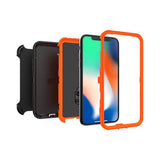 OB - Defender Series Screenless Edition Case for iPhone X/XS - Big Sur Blue