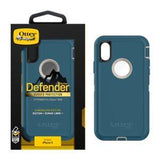 OB - Defender Series Screenless Edition Case for iPhone X/XS - Big Sur Blue