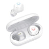 QC- QAIR BUDS Wireless Earbuds w/ Charging Case - White