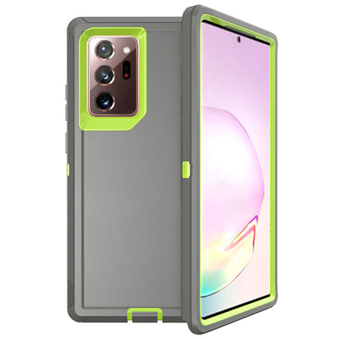 Samsung Galaxy Note 20 Ultra - Heavy Duty Rugged Case - Grey/Green