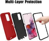 Samsung Galaxy S20 Plus - Heavy Duty Rugged Case - Grey/Green