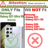 Samsung Galaxy S21 Ultra - Heavy Duty Rugged Case - Grey/Green