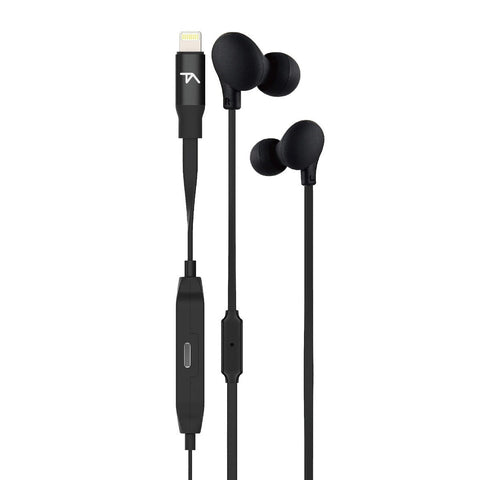 TA - MFi Certified Lightning Earbuds with Charging Port