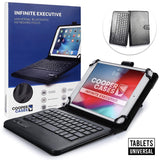 Universal Bluetooth Keyboard Folio for Tablets - Upto 7-8 inches
