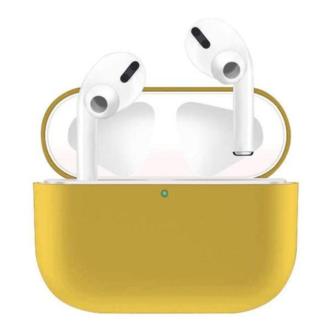 Ultra Thin Silicone Case For Airpods Pro - Yellow