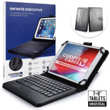 Universal Bluetooth Keyboard Folio for Tablets - Upto 9-10.1 inches