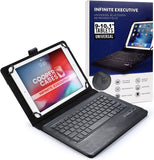 Universal Bluetooth Keyboard Folio for Tablets - Upto 9-10.1 inches