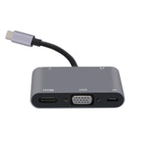 Type-C 5 in 1 Adapter w/VGA (BYL-2002)