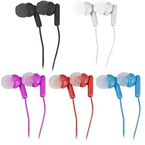 Vivitar 5 Pieces Earbud Set (3.5mm)